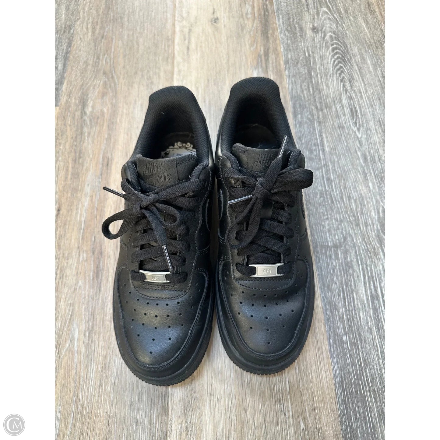 Shoes Athletic By Nike In Black, Size: 7