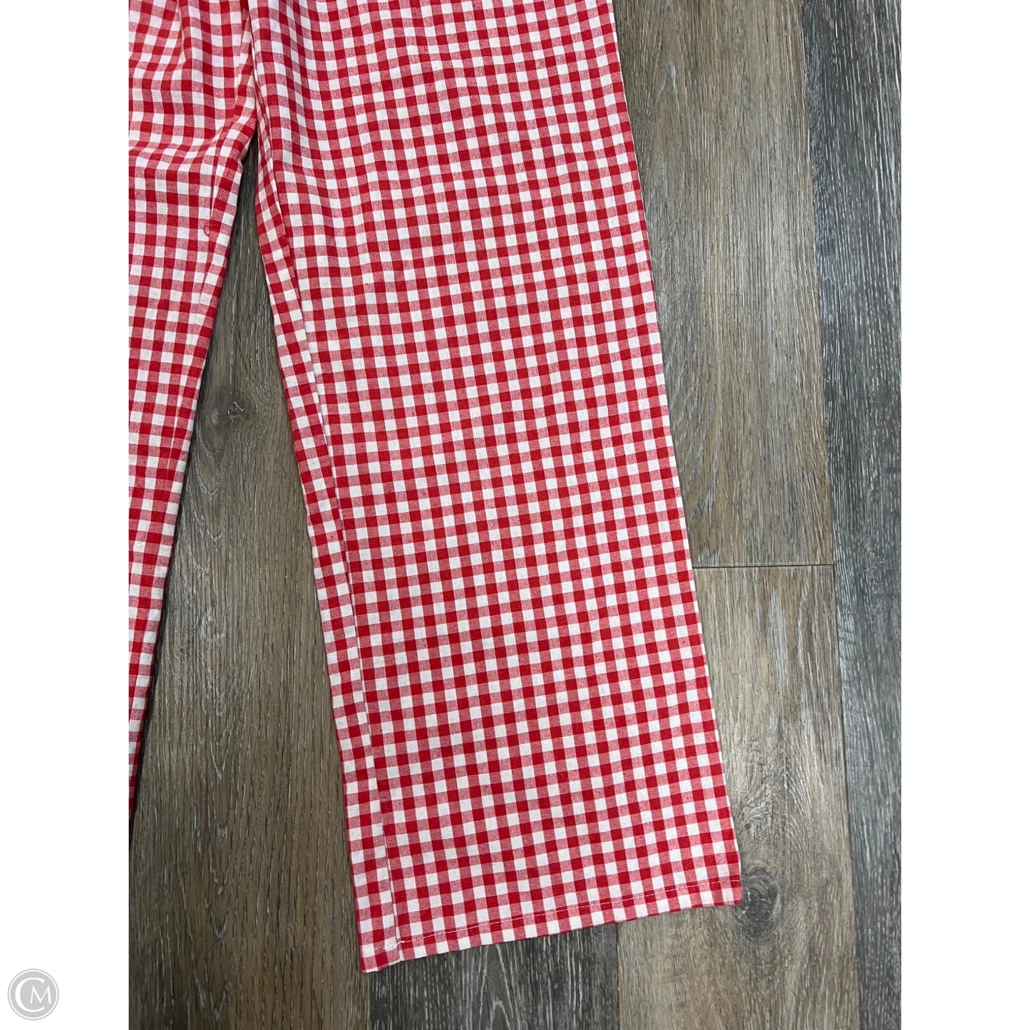 Pajama Pants By Things Between In Checkered Pattern, Size: S