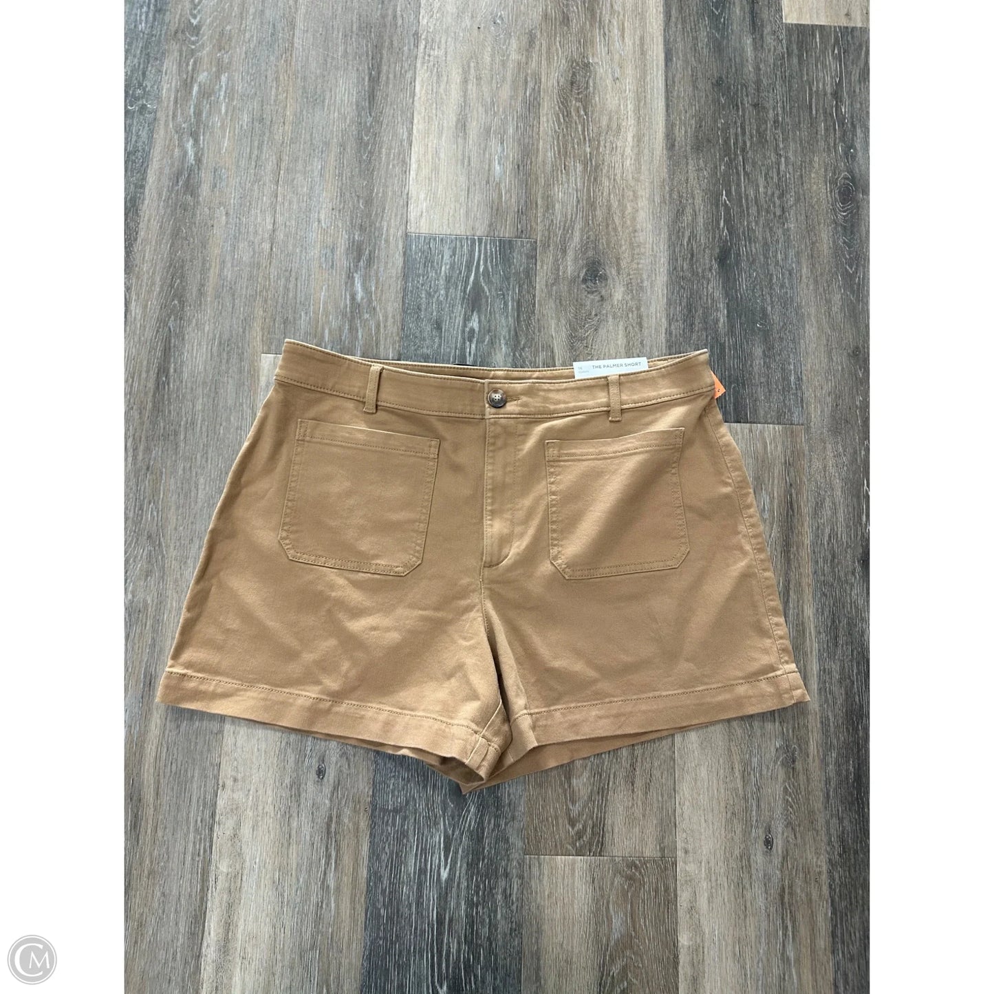 Shorts By Loft In Tan, Size: 16