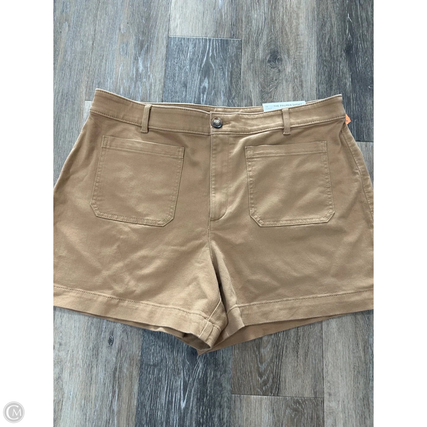 Shorts By Loft In Tan, Size: 16