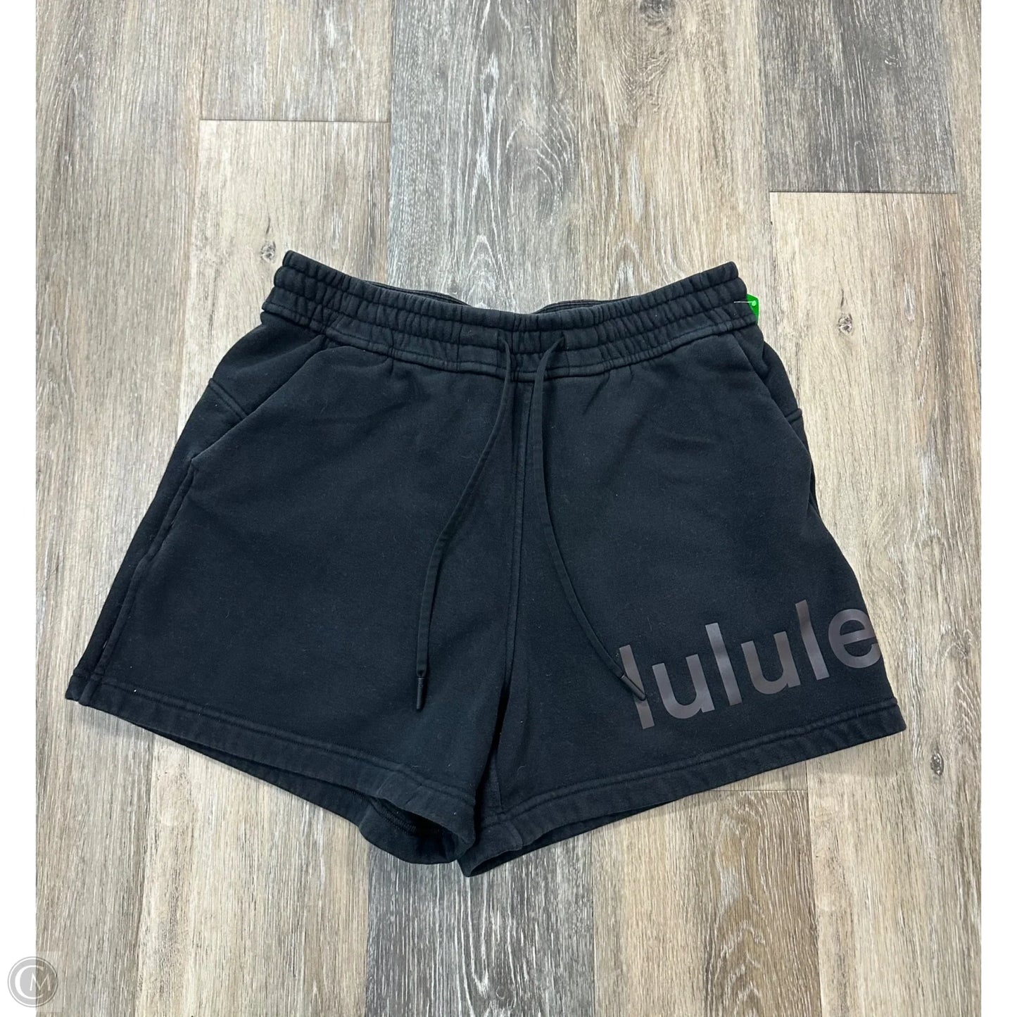 Athletic Shorts By Lululemon In Black, Size: 8