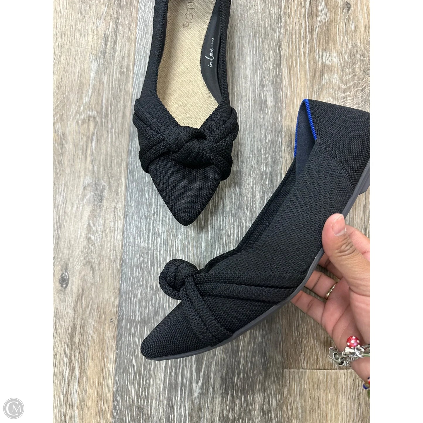 Shoes Flats By Rothys In Black, Size: 9