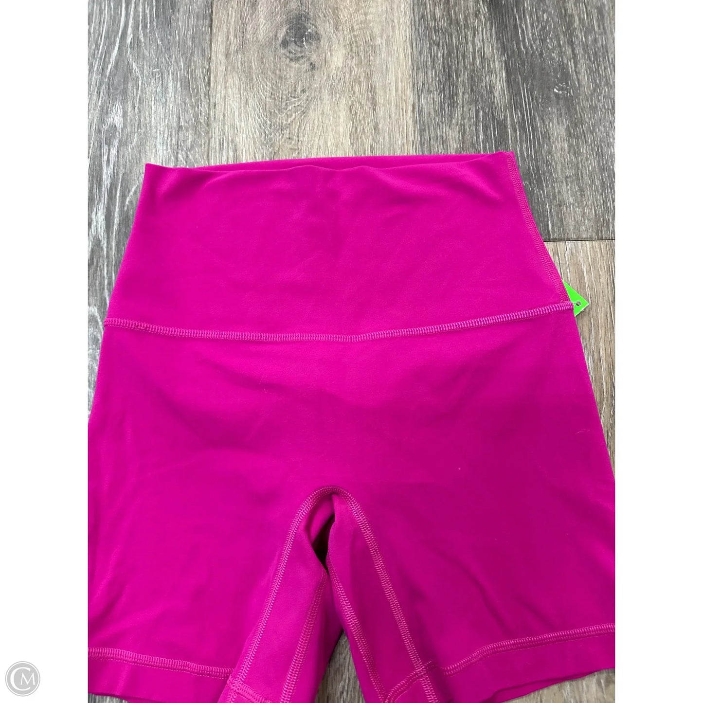 Athletic Shorts By Lululemon In Pink, Size: 4