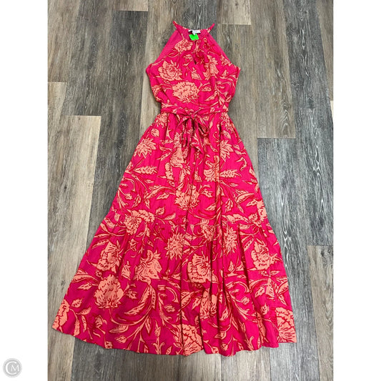 Dress Casual Maxi By Evereve In Coral, Size: S