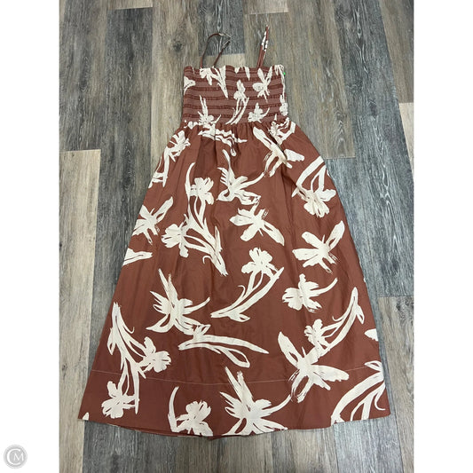 Dress Casual Maxi By Evereve In Tan, Size: S