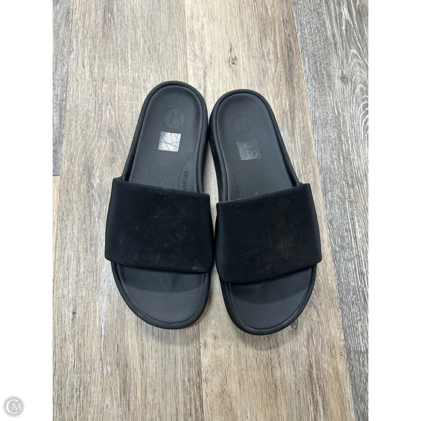 Sandals Flats By Lululemon In Black, Size: 9