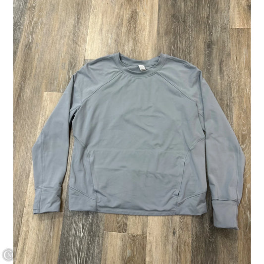 Athletic Sweatshirt Crewneck By Lululemon In Green, Size: 10