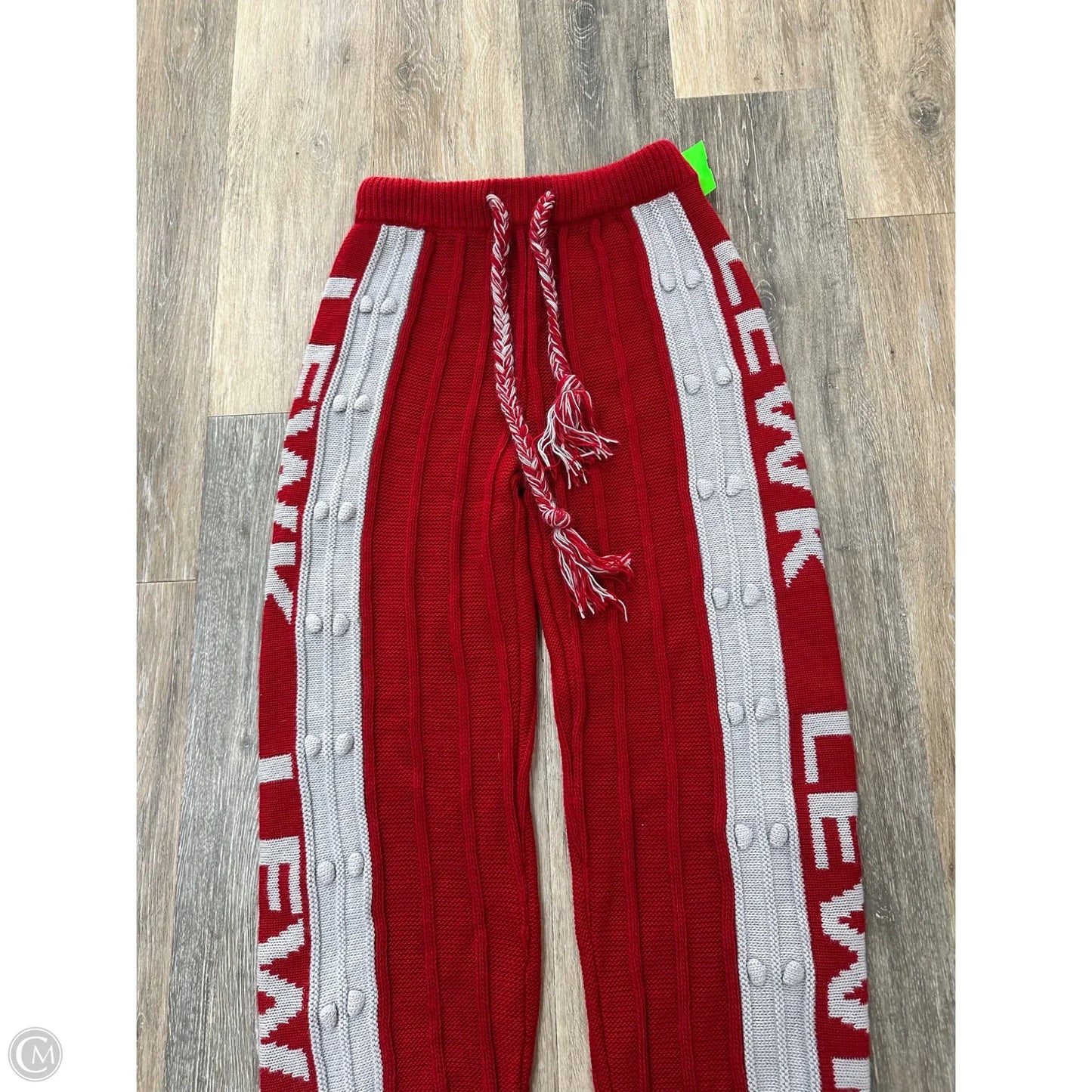 Pants Other By Brikoly In Grey & Red, Size: M