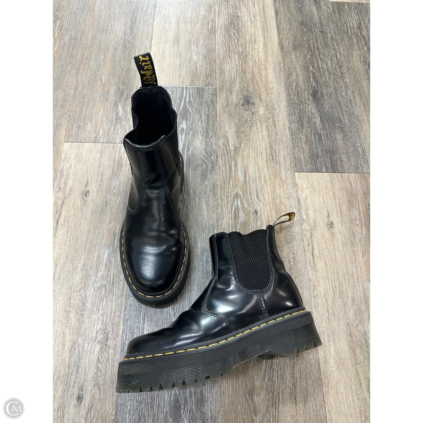 Boots Designer By Dr Martens In Black, Size: 8