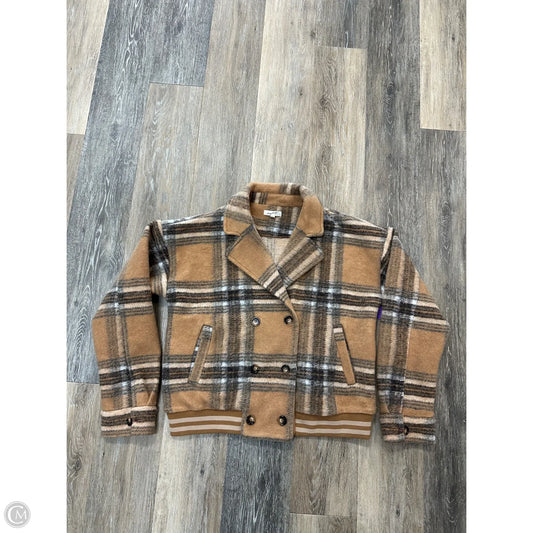 Jacket Other By Mystree In Plaid Pattern, Size: S