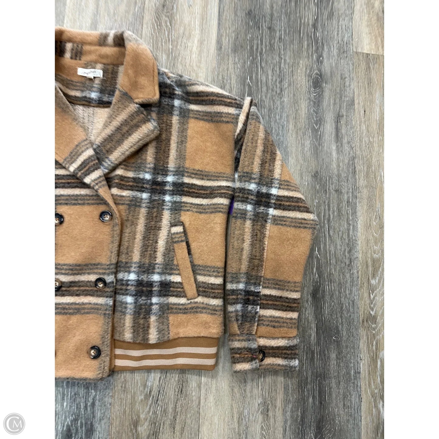 Jacket Other By Mystree In Plaid Pattern, Size: S