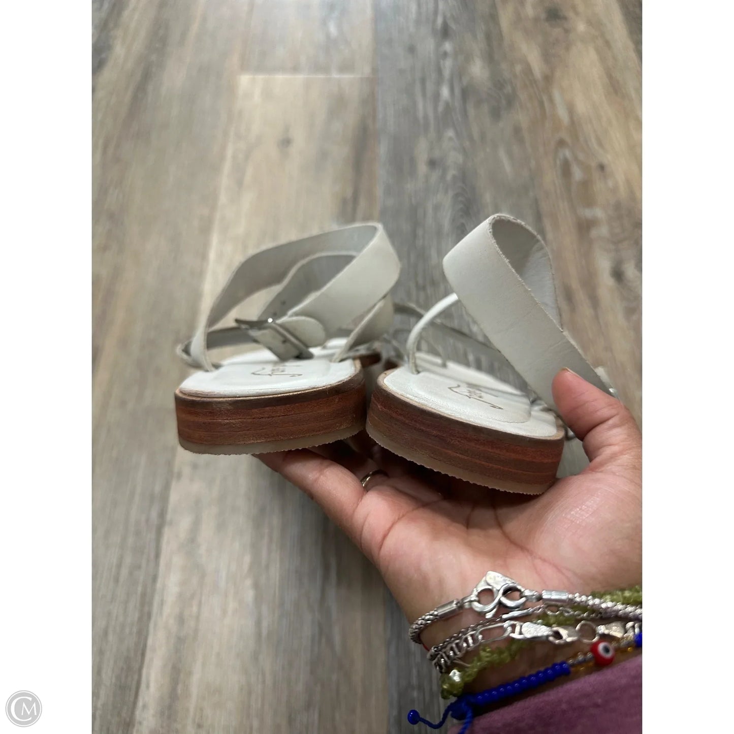 Sandals Flats By Free People In White, Size: 8.5