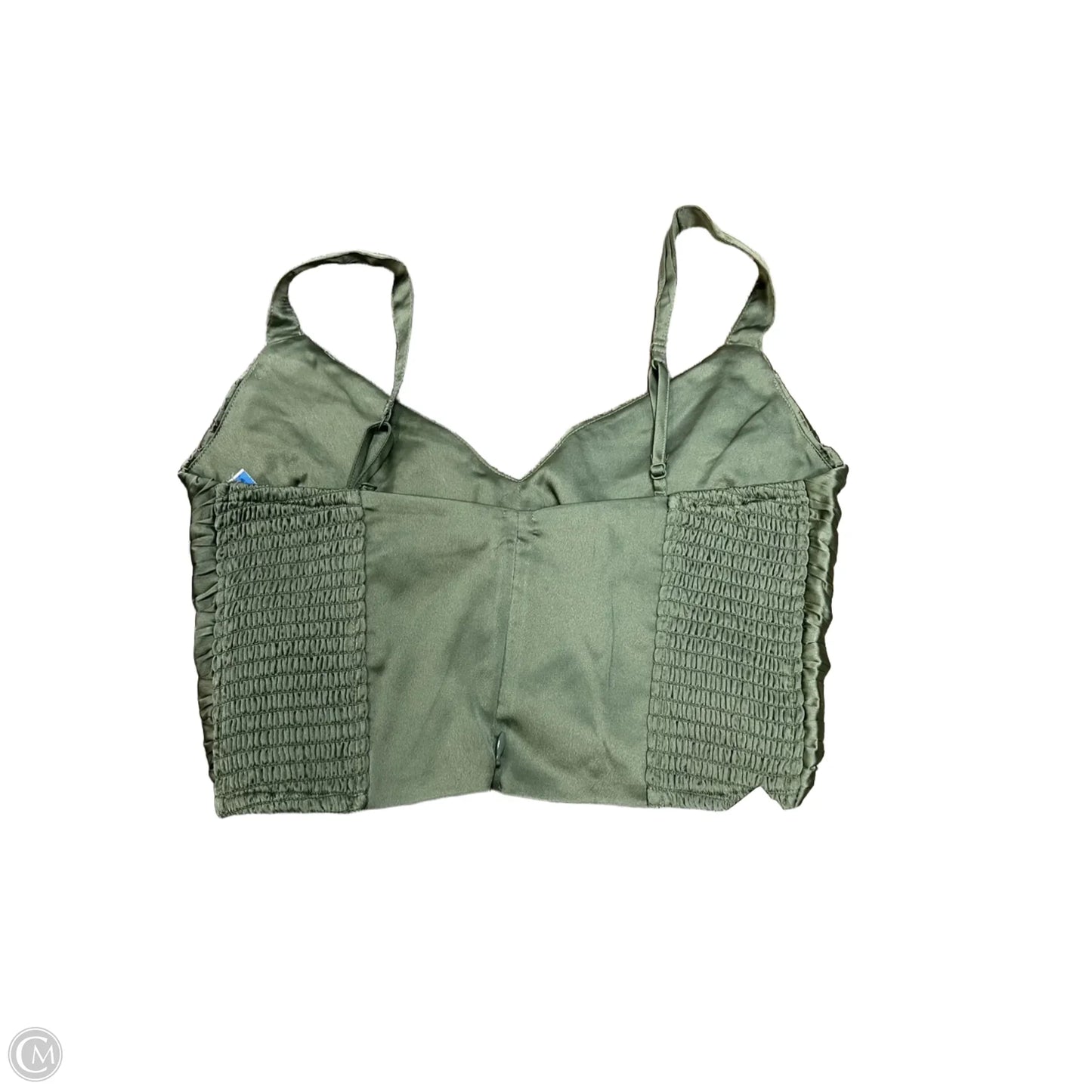 Top Sleeveless By Abercrombie And Fitch In Green, Size: S