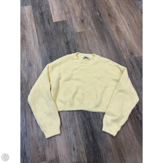 Sweater By Zara In Yellow, Size: M