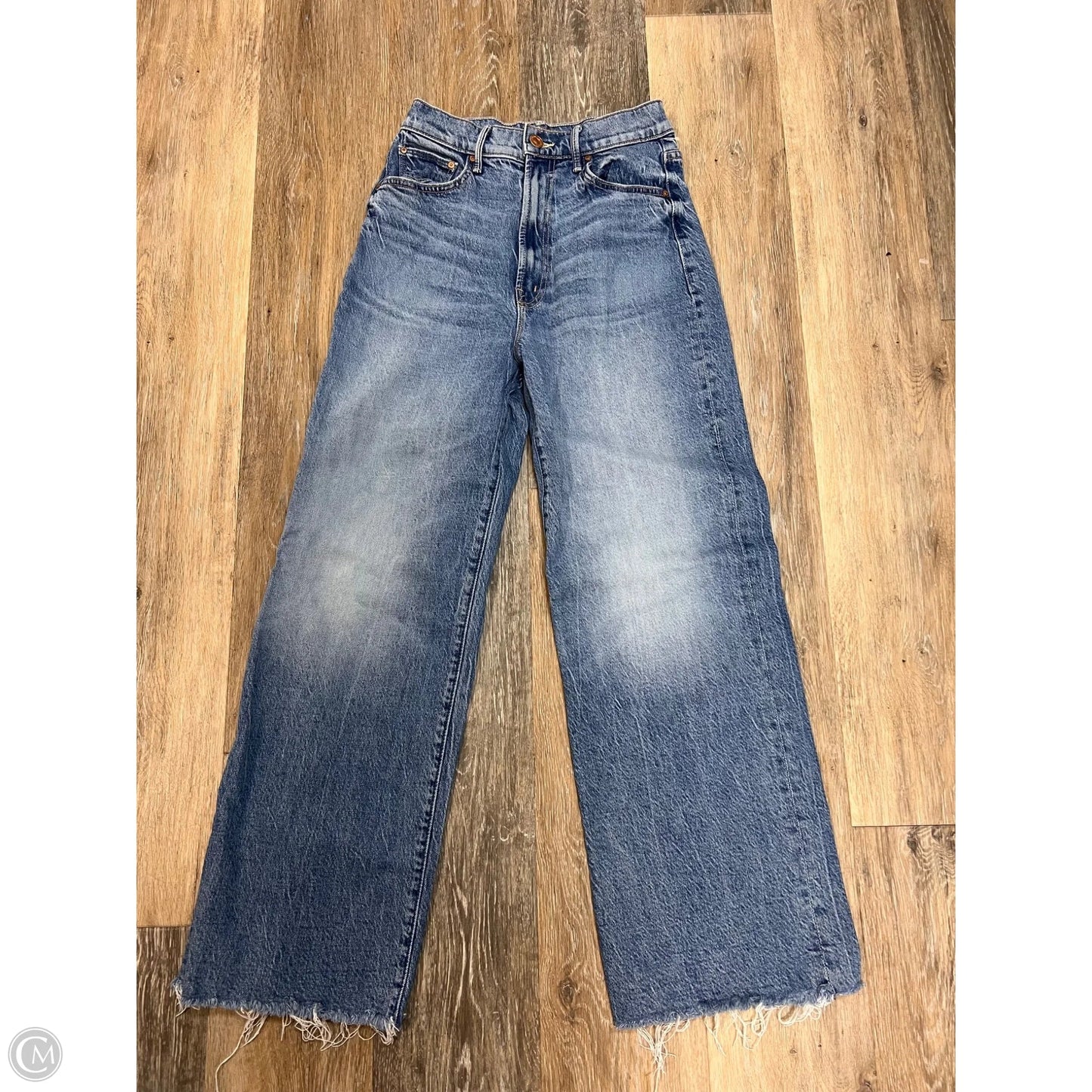 Jeans Designer By Mother Jeans In Blue Denim, Size: 0/24