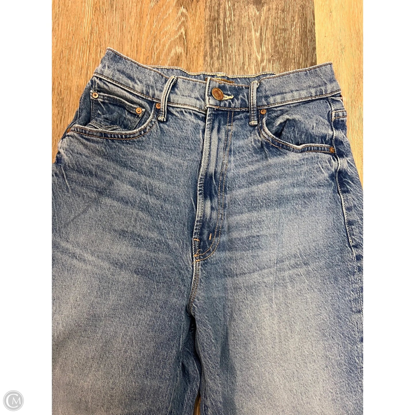 Jeans Designer By Mother Jeans In Blue Denim, Size: 0/24