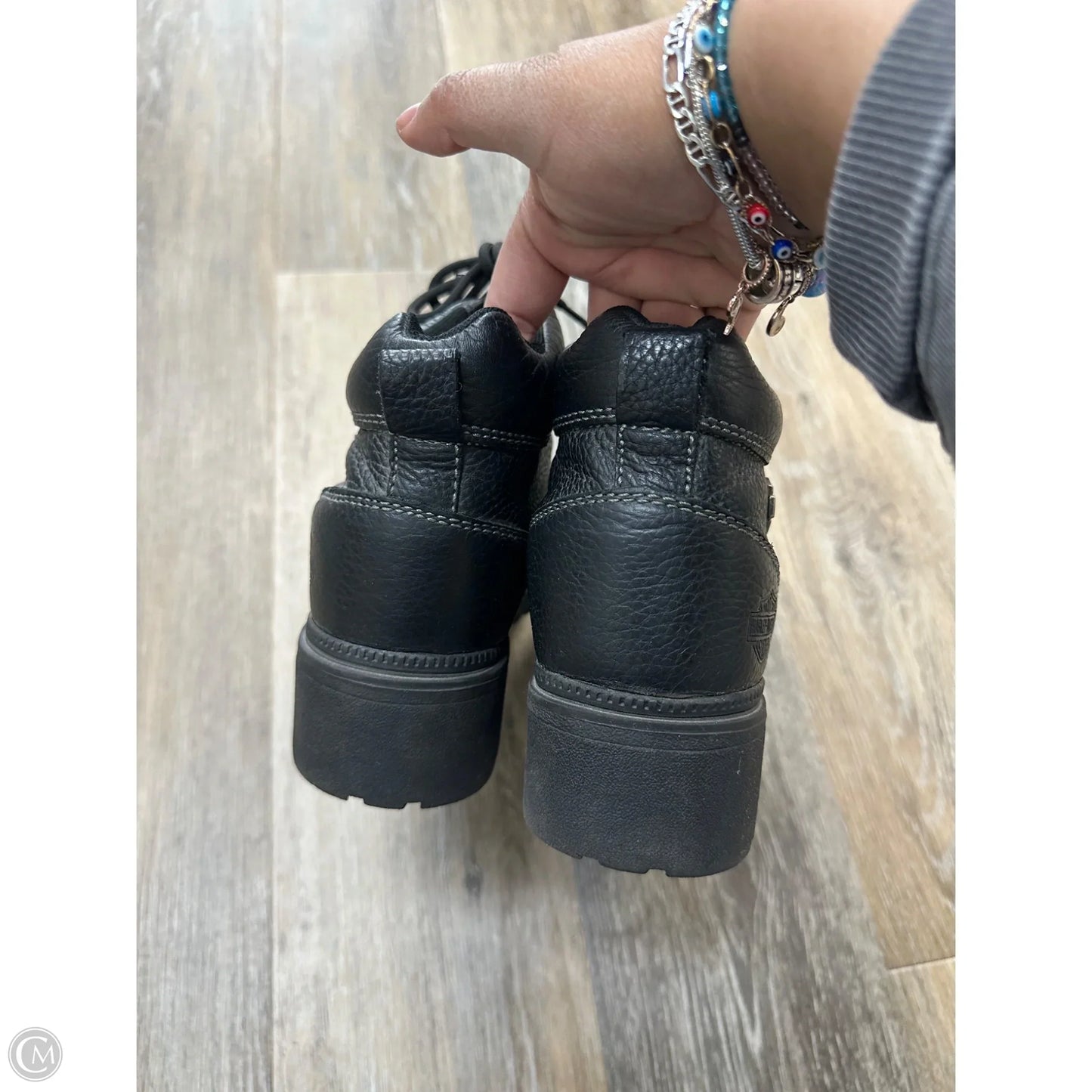 Boots Combat By Harley Davidson In Black, Size: 11