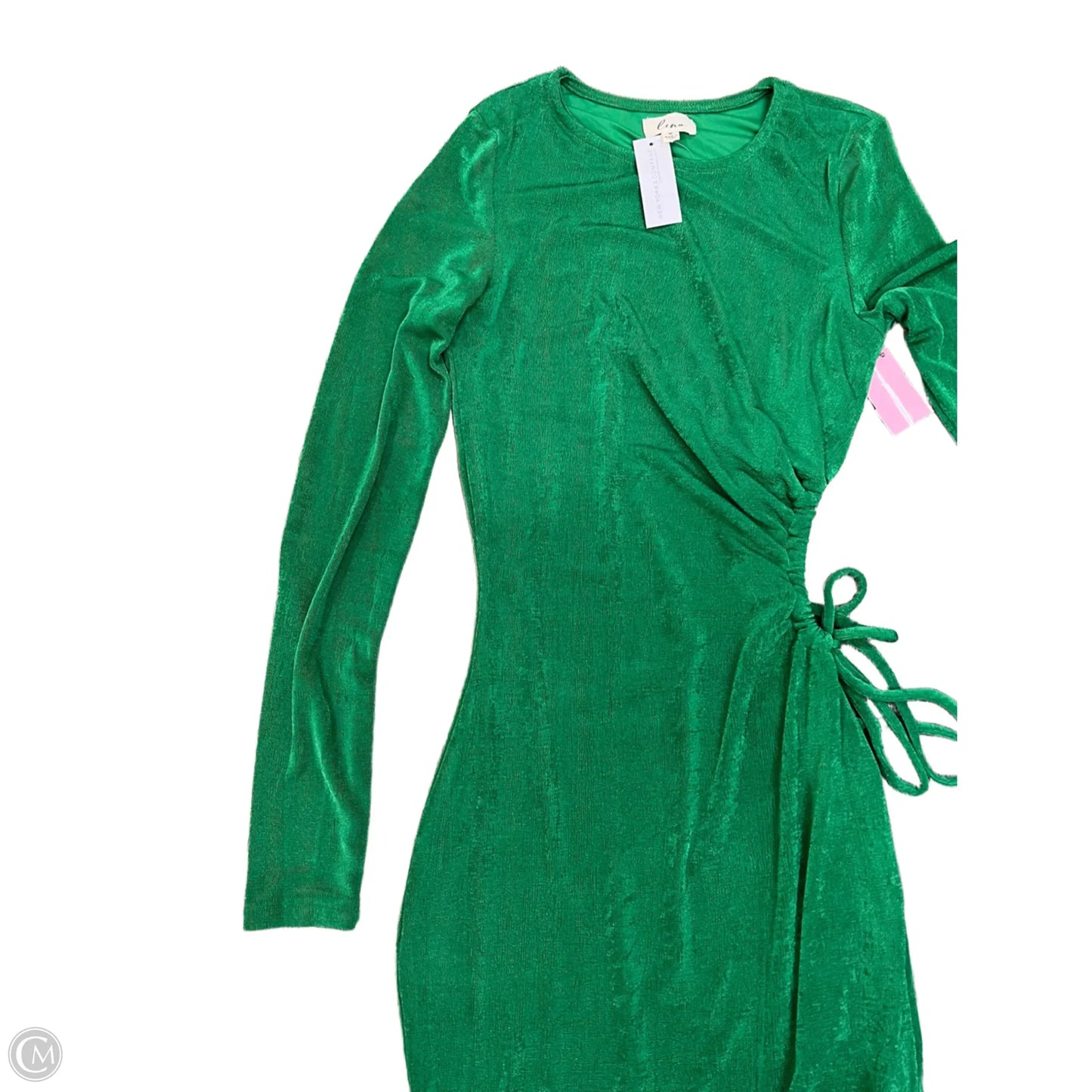 Dress Party Midi By New York And Co In Green, Size: M