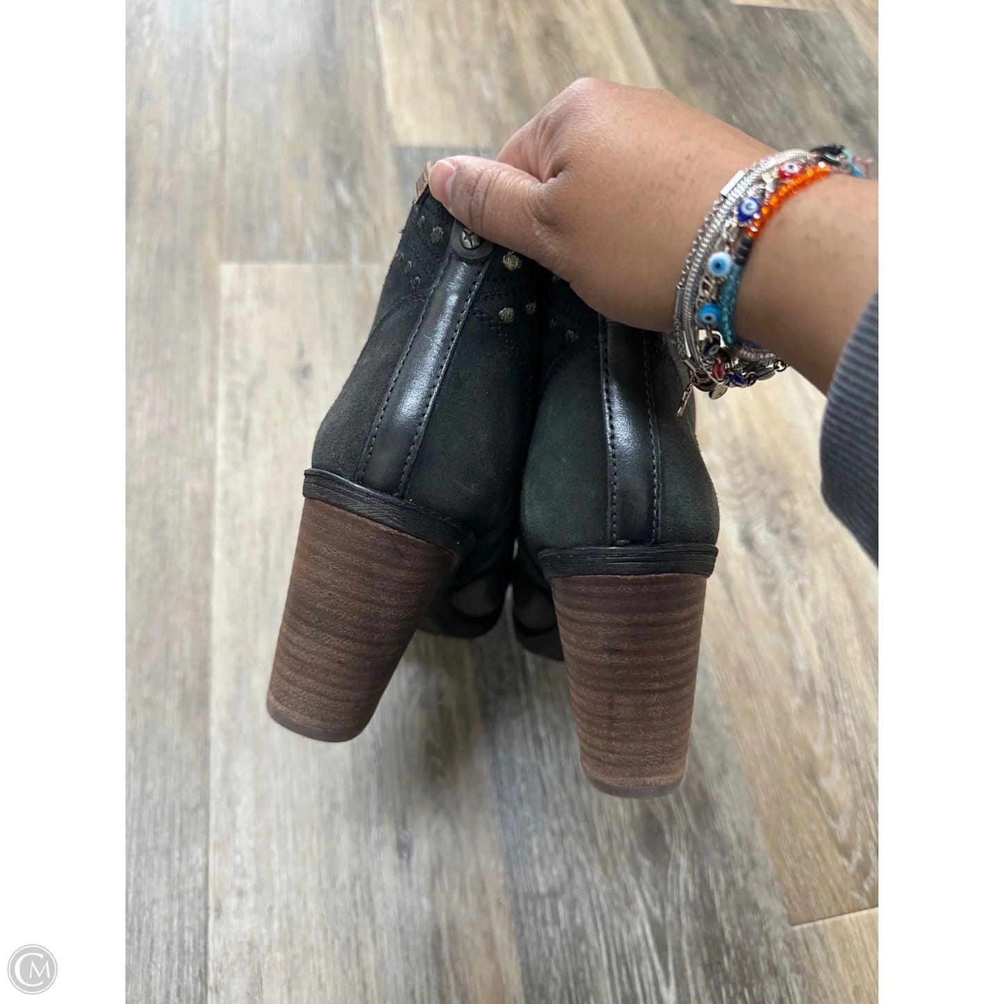 Boots Ankle Heels By Pikolinos In Grey, Size: 11