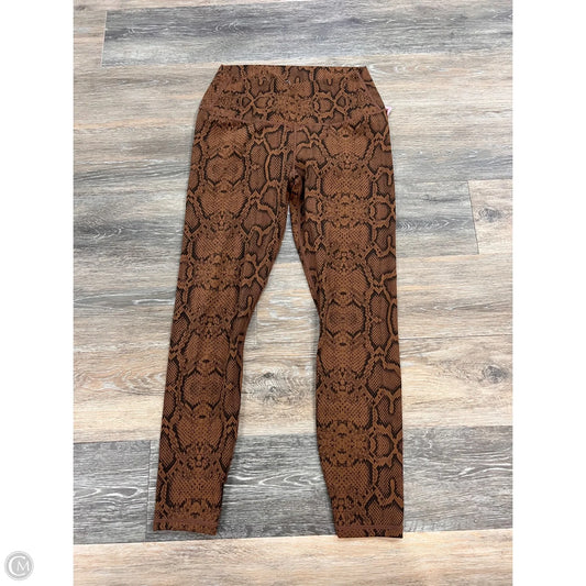 Athletic Pants By Varley In Brown, Size: M