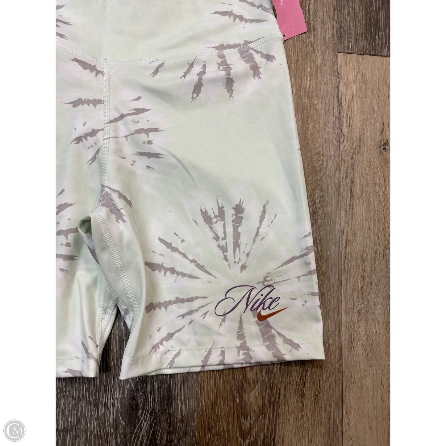 Athletic Shorts By Nike Apparel In Green, Size: L