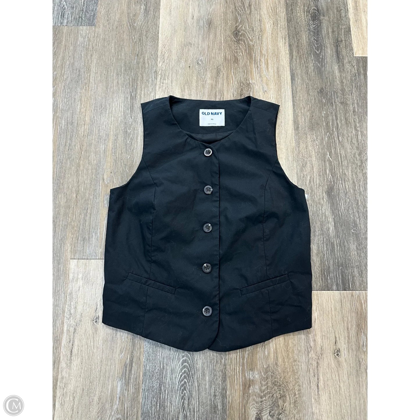 Top Sleeveless By Old Navy In Black, Size: Xs