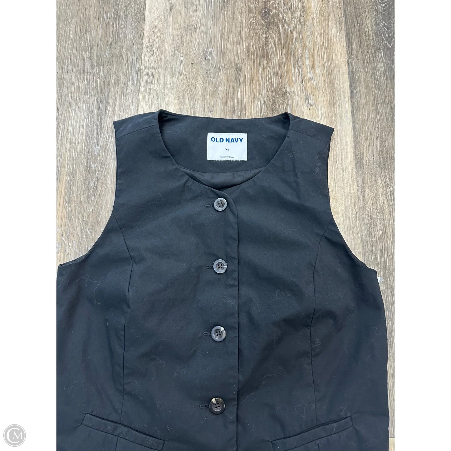 Top Sleeveless By Old Navy In Black, Size: Xs