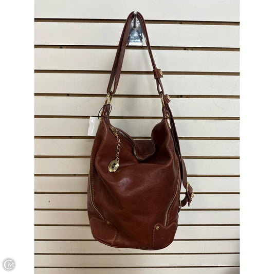 Handbag Leather By Marino Orlandi, Size: Large