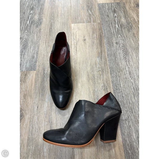 Boots Ankle Heels By Aerin In Black, Size: 8.5