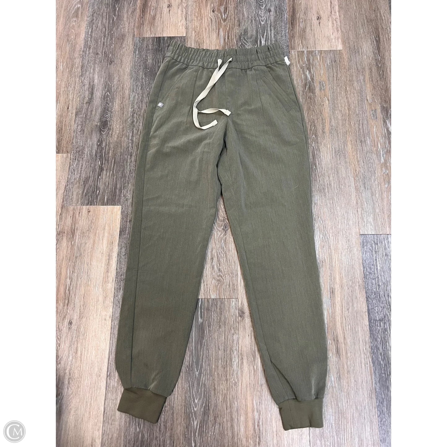 Scrub Pants By Figs In Green, Size: Xs