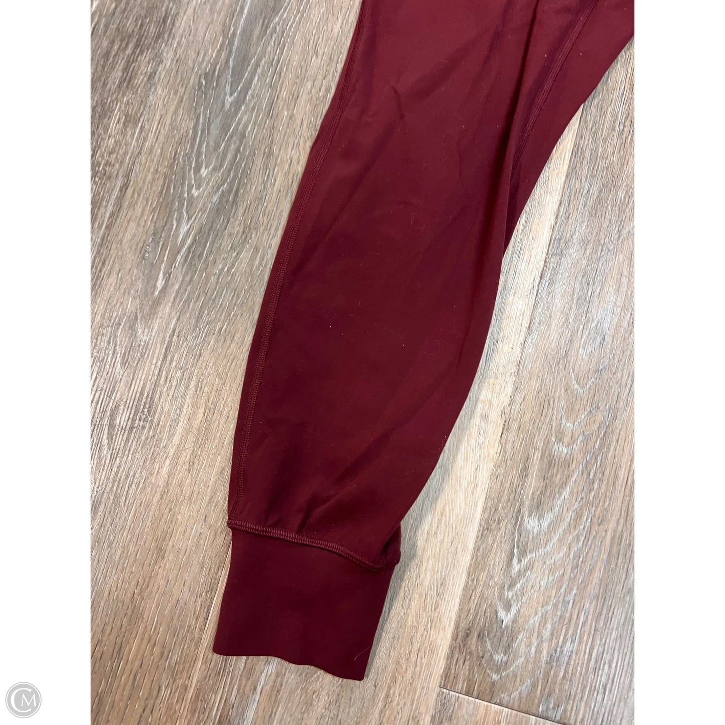 Athletic Pants By Lululemon In Maroon, Size: 6