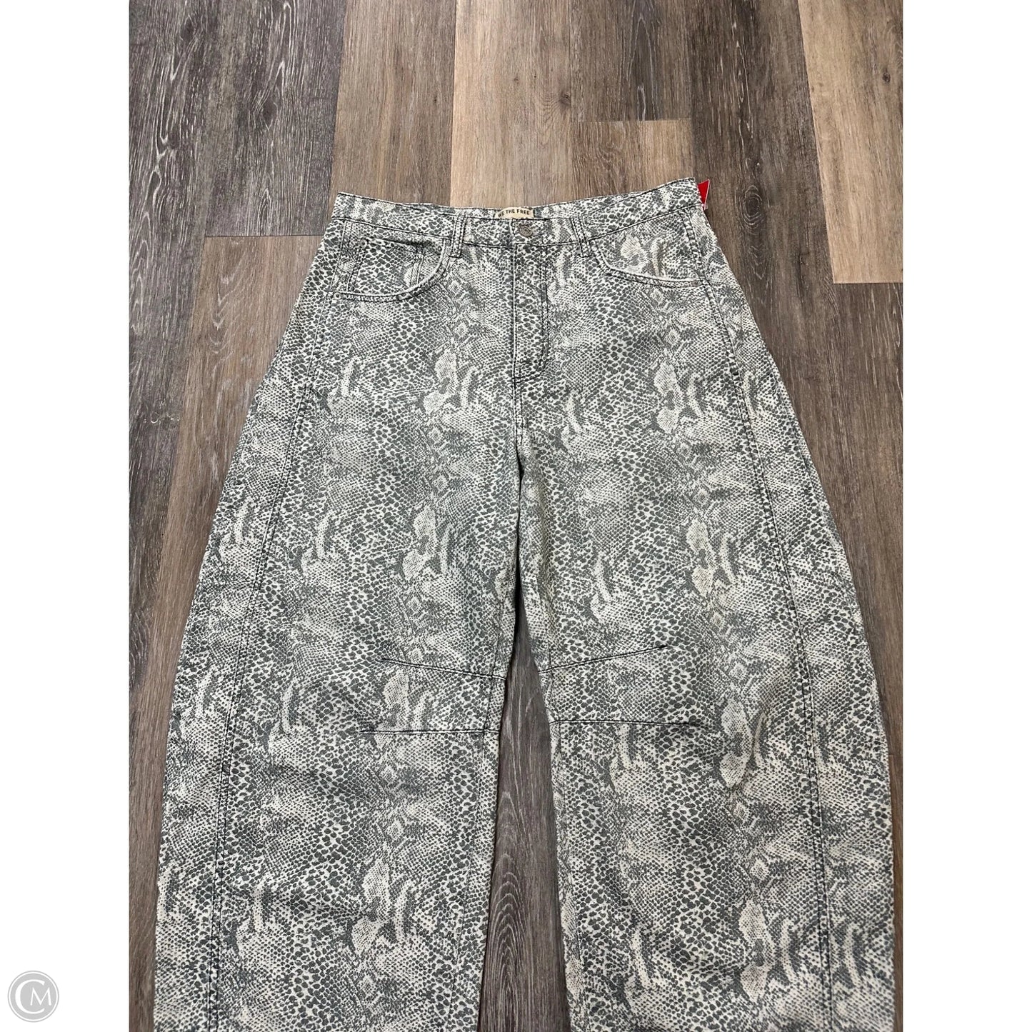 Pants Wide Leg By We The Free In Snakeskin Print, Size: 10