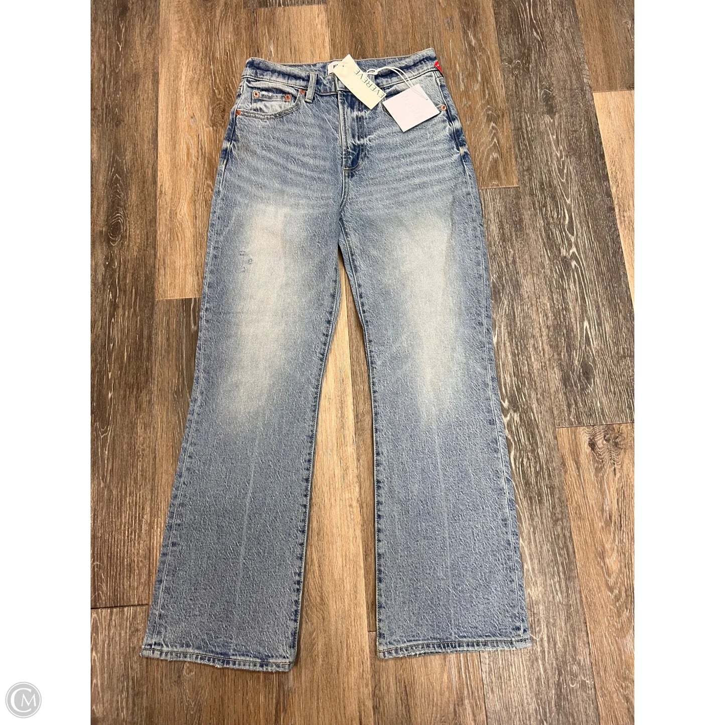 Jeans Straight By Pistola In Blue Denim, Size: 0