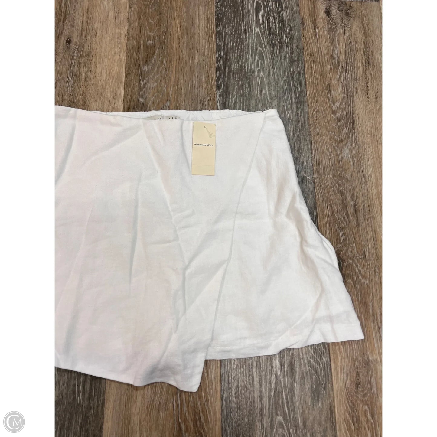 Skort Mini & Short By Abercrombie And Fitch In White, Size: M