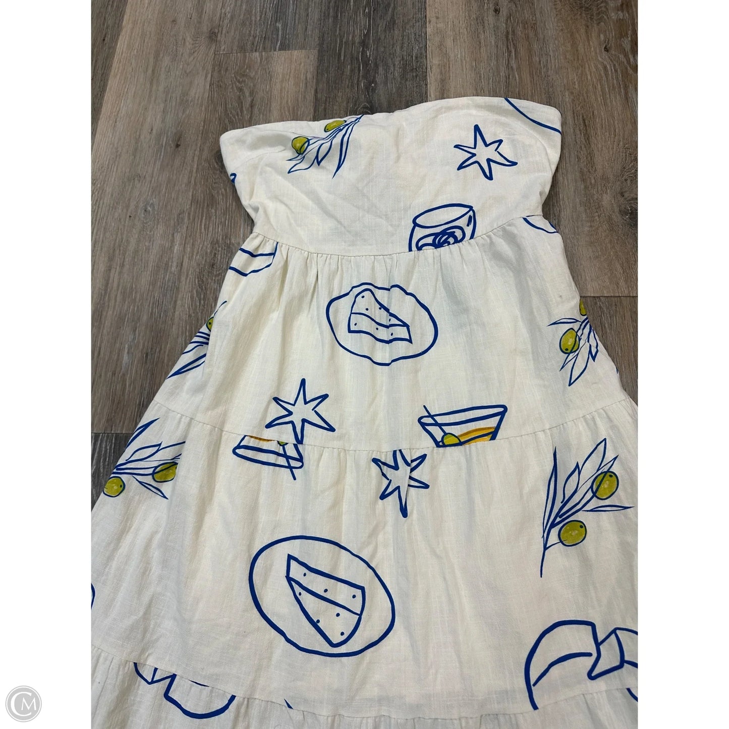 Dress Casual Maxi By Bailey Rose In Cream, Size: L