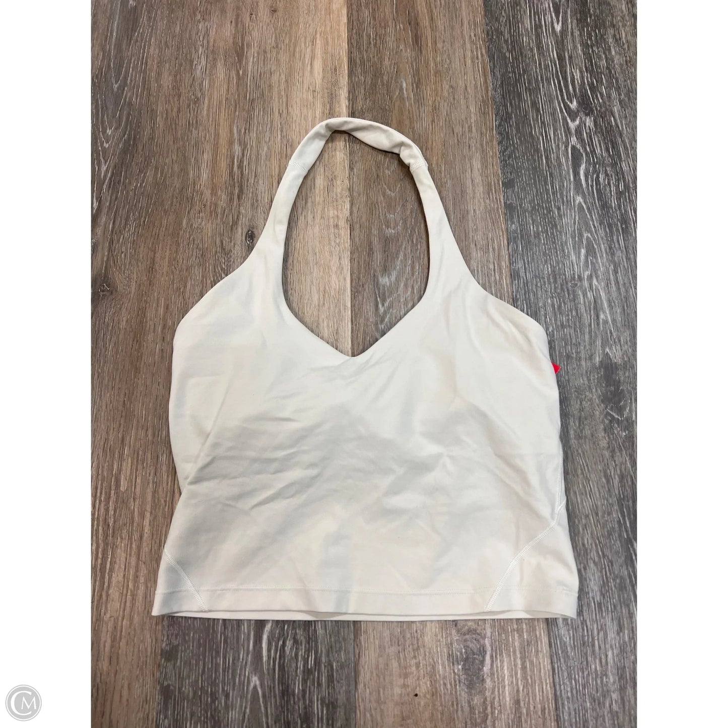 Athletic Tank Top By Lululemon In Cream, Size: 6