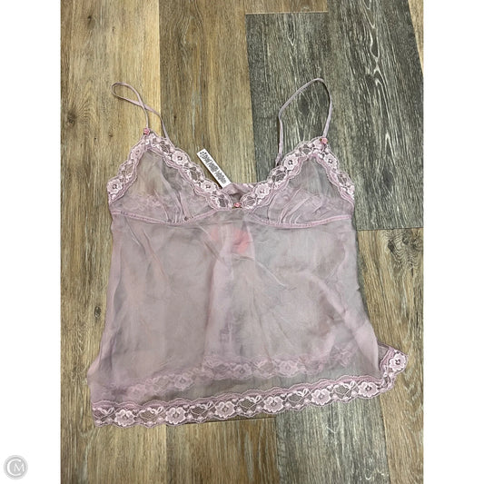 Top Sleeveless By Skims In Purple, Size: M