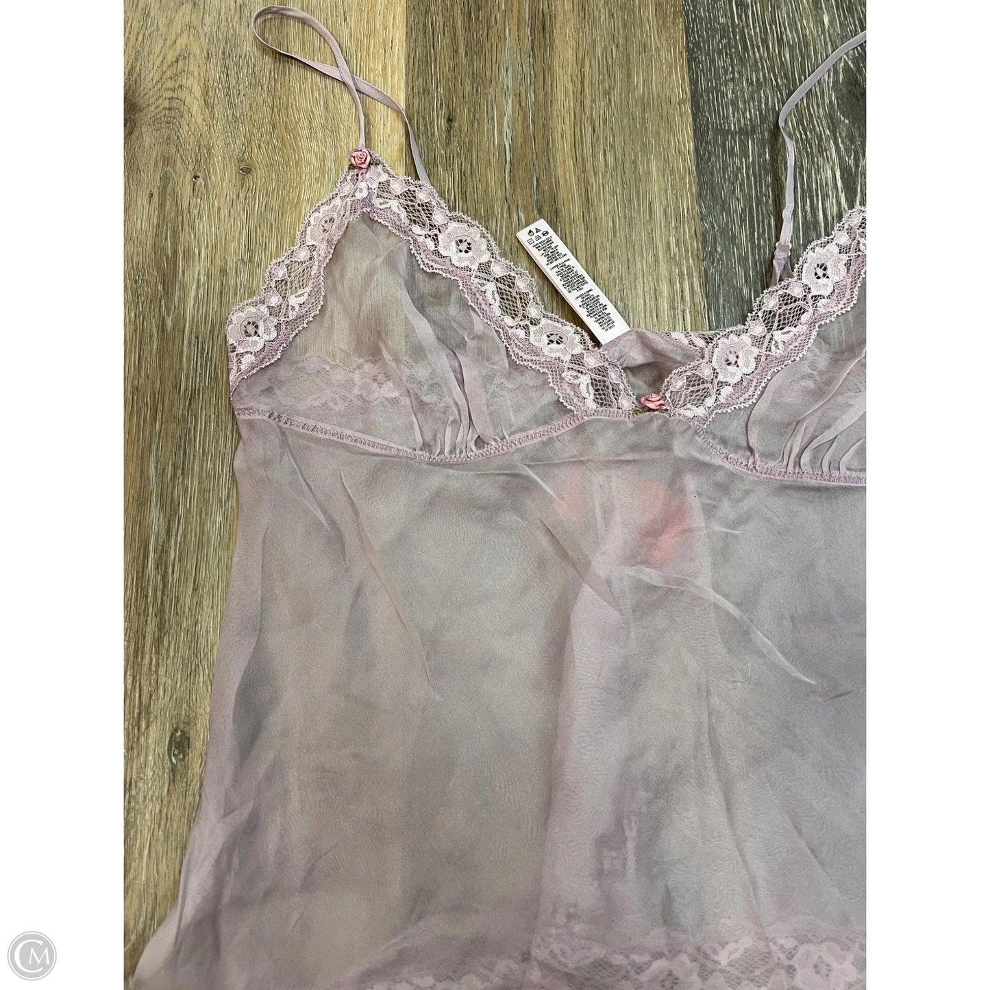 Top Sleeveless By Skims In Purple, Size: M