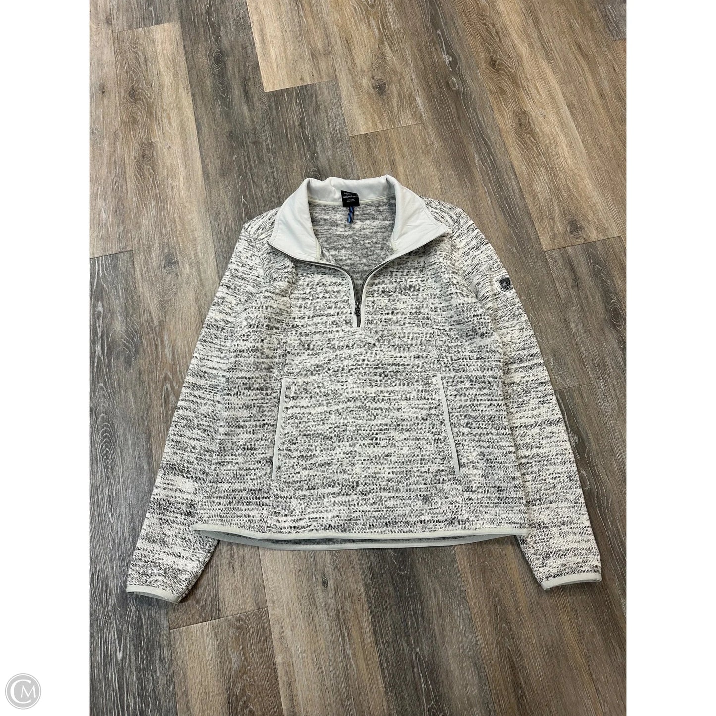 Athletic Sweatshirt Collar By Kuhl In Tan, Size: M