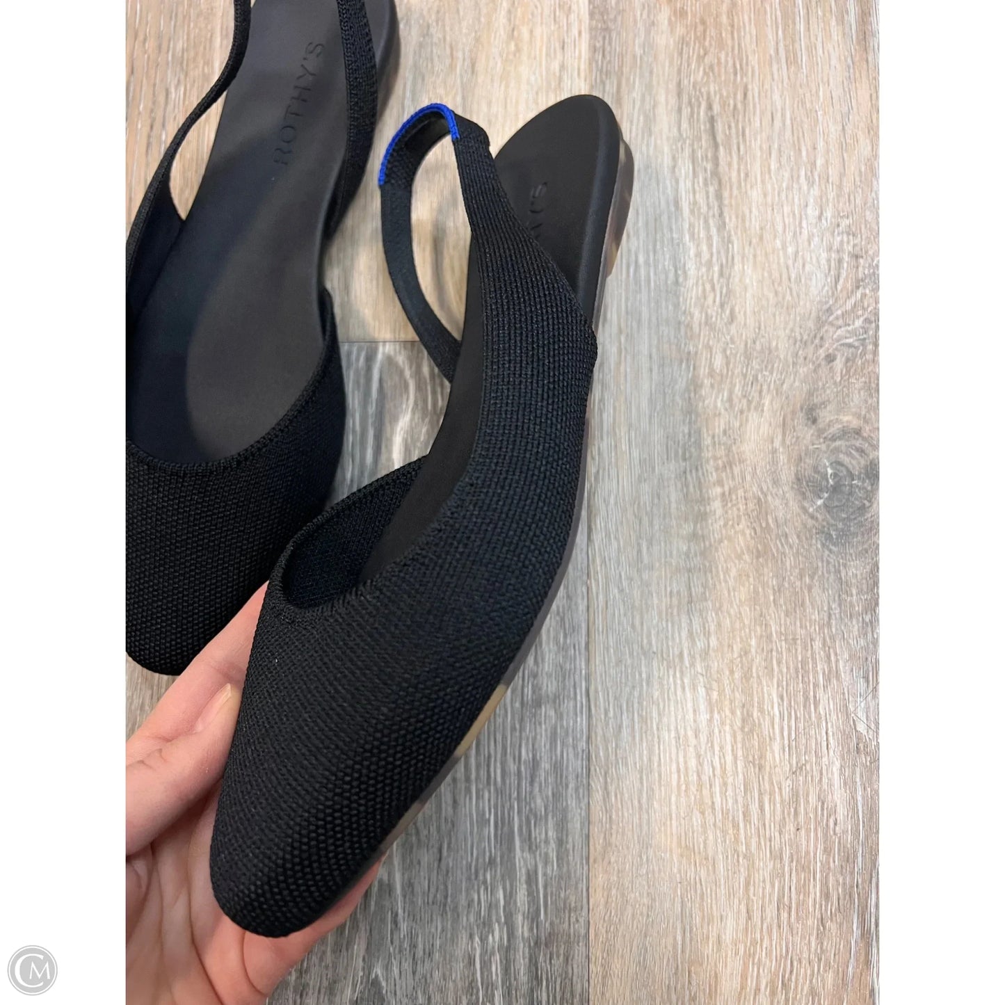 Shoes Flats By Rothys In Black, Size: 8.5