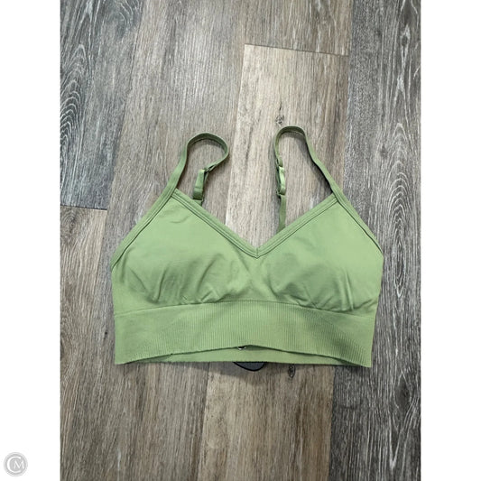 Athletic Bra By Lululemon In Green, Size: 6