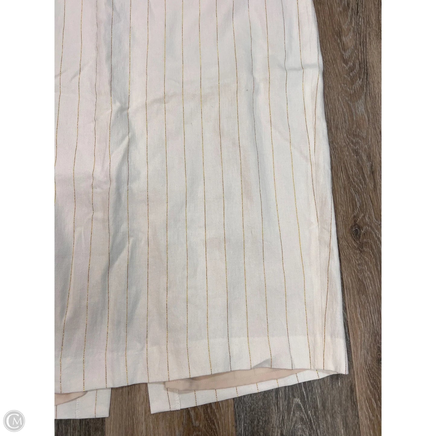 Skirt Midi By L Agence In Cream, Size: 14