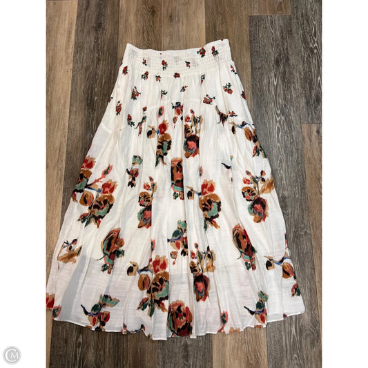 Skirt Maxi By Vince In White, Size: L