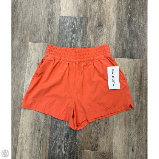 Athletic Shorts By Athleta In Orange, Size: Xs