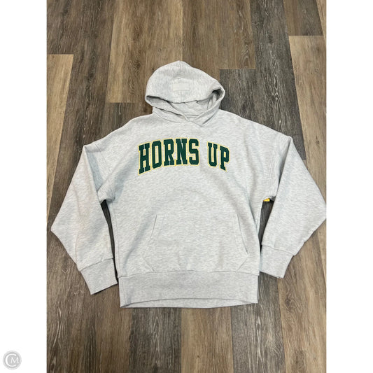 Athletic Sweatshirt Hoodie By GAMEDAY Couture In White, Size: S