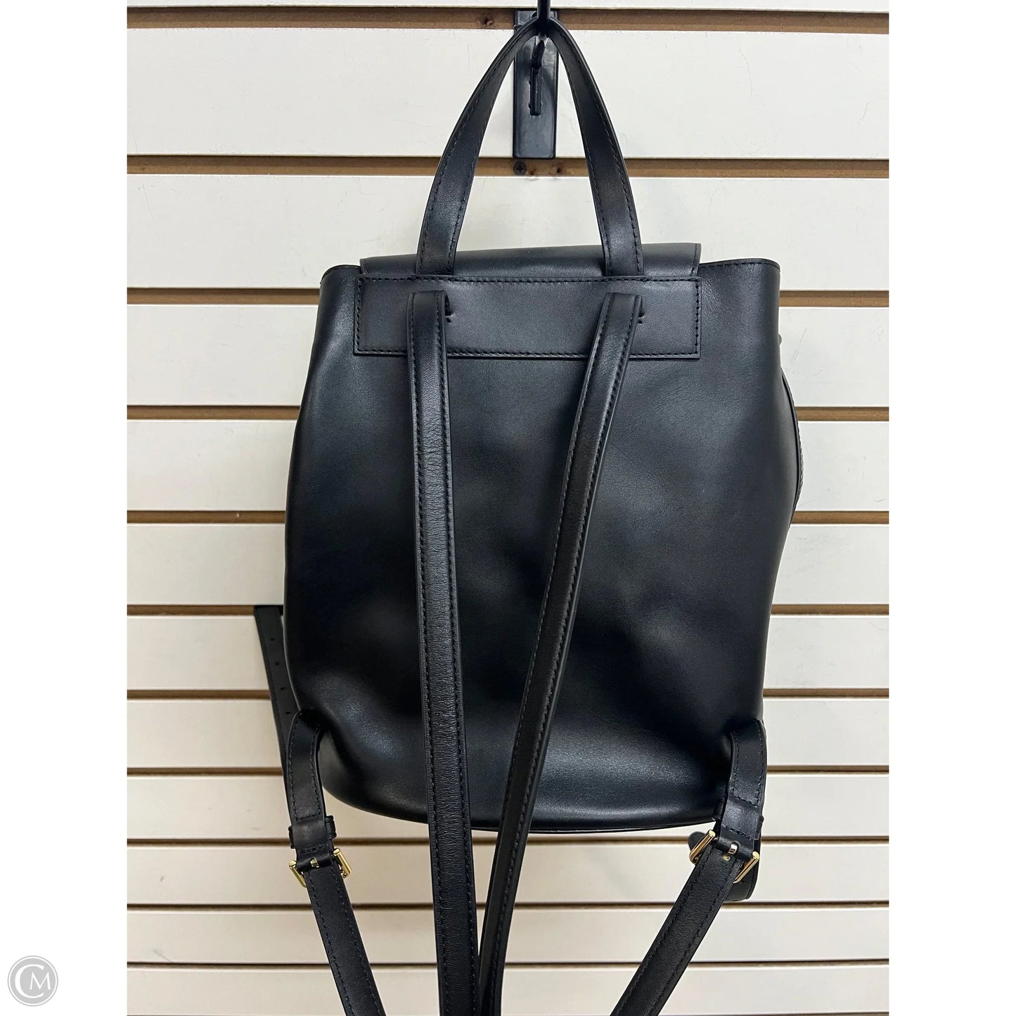 Backpack Leather By Ralph Lauren, Size: Medium