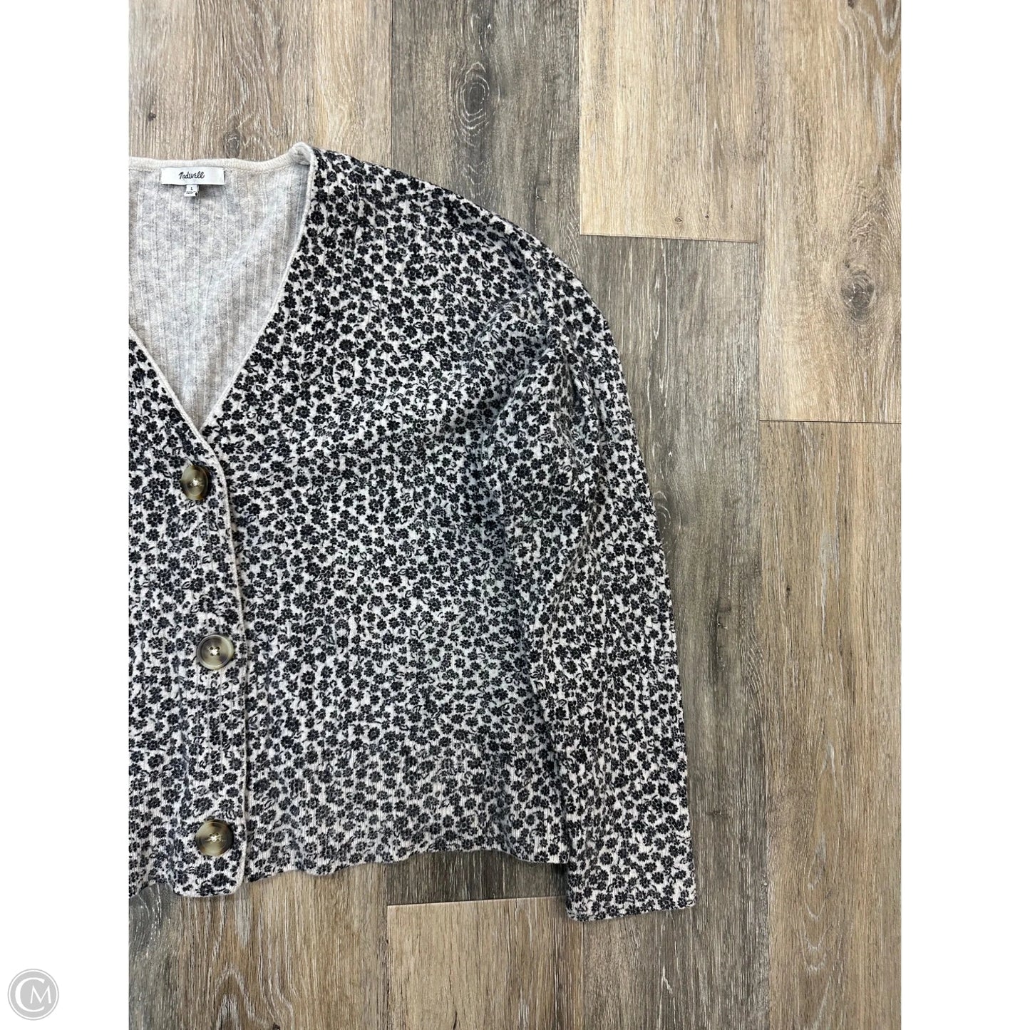 Sweater By Madewell In Animal Print, Size: L