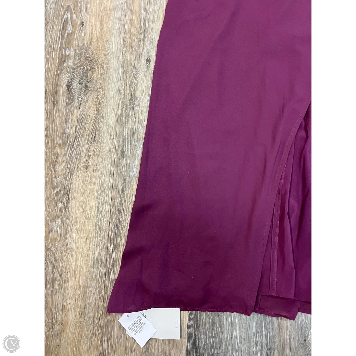 -Dress Party Long By Abercrombie And Fitch In Purple, Size: M