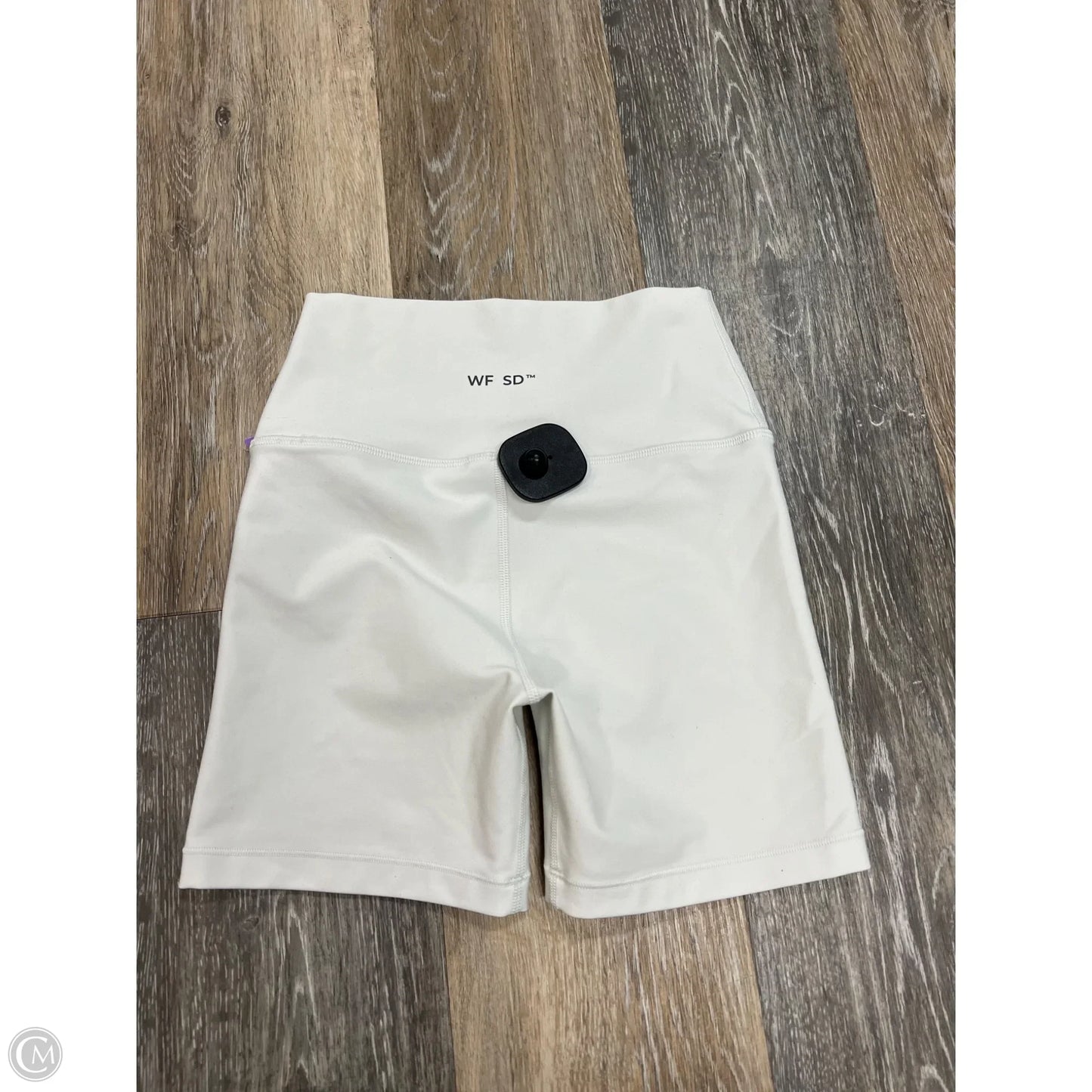 Athletic Shorts By White Fox In Cream, Size: Xs