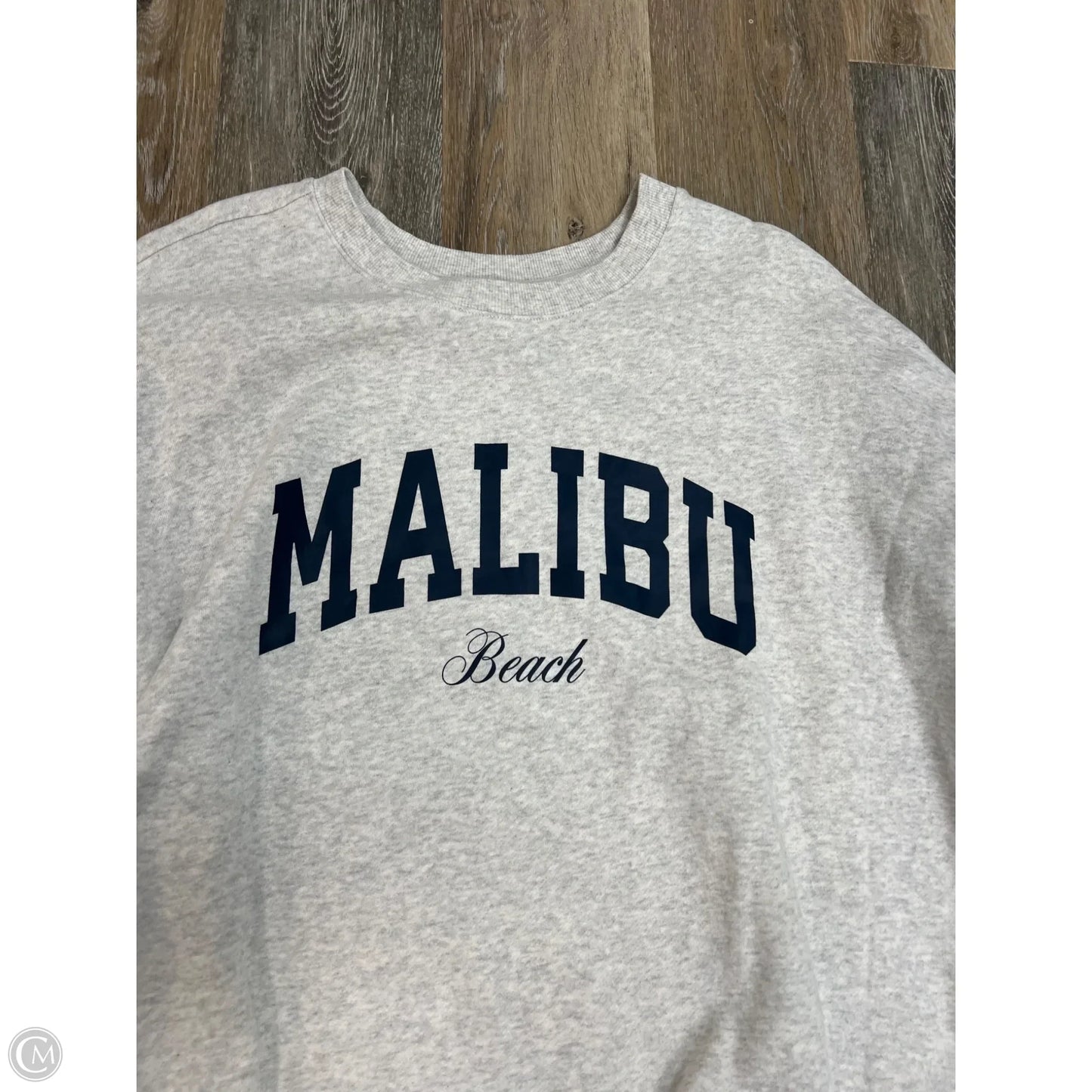 Sweatshirt Crewneck By Old Navy In Grey, Size: 2x